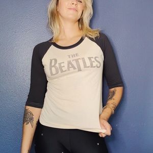 Beatles baseball tee